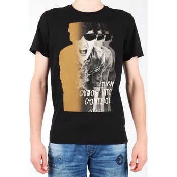 Pánské oblečení Lee Photo Tee Black L60BAI01 L