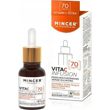 Pleťové sérum Mincer Pharma Vita C Infusion omlazující olejové sérum No.606 15 ml