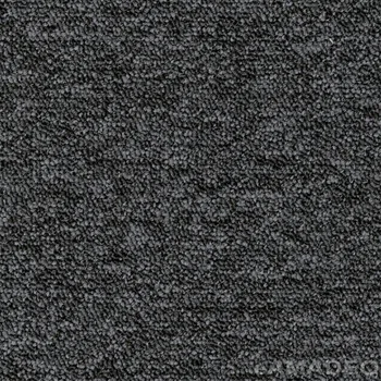 Koberec Kobercové čtverce Tarkett Desso Stratos 9975 - tmavě šedé