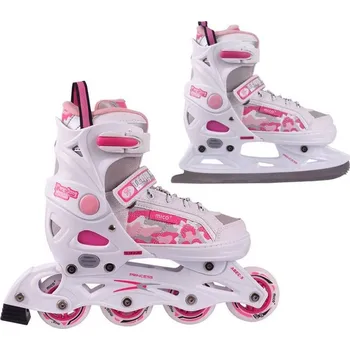 Kolečkové brusle Inline brusle Mico Princess 2v1 PW-126B-8 37-40
