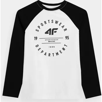 Chlapecké tričko Dětské tričko Jr 4FJSS23TLONM058 10S - 4F 158 cm