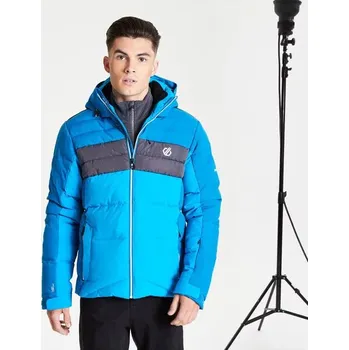 Pánský zimní kabát Pánská zimní bunda DMP464 tyrkys-tmavě modrá - DARE2B XXL