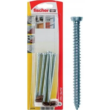 Vrták VRUTY DO ZÁRUBNÍ 7,5x102mm FISCHER KALENÉ KUŽELOVÉ 100ks