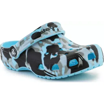 Chlapecké tenisky Žabky Crocs Classic Spray camo Clog Jr 208305-441 EU 28/29