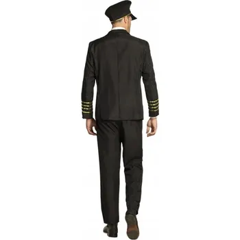 Karnevalový kostým PILOTNÍ KOSTÝM - KAPITÁN LETADLA 54/56 83585