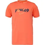 Dětské fotbalové tričko Nike ACADEMY25 XL Lososová, Tmavě modrá