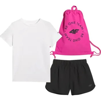 Dívčí tričko Sada 4F F081 Jr 4FJWAW25TAPSF081 20S 158-164cm