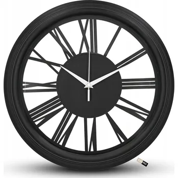 Hodiny Zegar ścienny do salonu kuchni czarny 35 cm moderní dekorativní