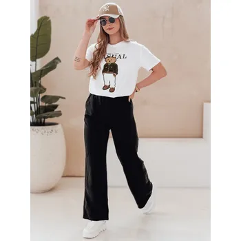 Dámské tričko MISSTARTA Dstreet RY2879 Barva: Bílá, Velikost: L/XL