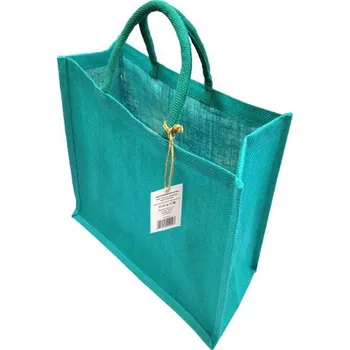 Nákupní taška Nákupní taška JUTA 32x40x18 tyrkys