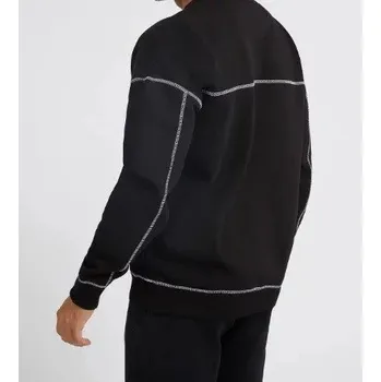 Pánská mikina Pánská mikina Z2BQ17KBGQ2 JBLK černá - Guess černá M