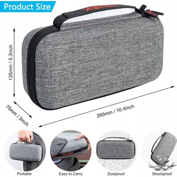 Herní konzole Younik Etui torba podróżna na akcesoria Nintendo Switch OLED