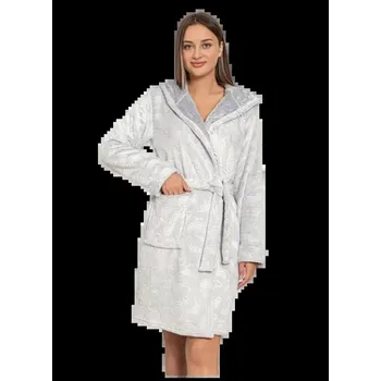 Dámský župan Dámský župan E06-5517 sv. šedý - Cocoon S