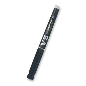 Pilot Hi-Tecpoint V5 - bombičky - černé, 3 ks