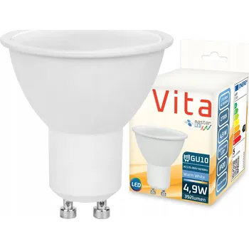 Žárovka LED ŽÁROVKA GU10 2700K TEPLÁ 4,9W Vita