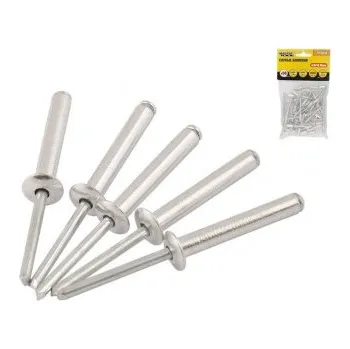 Nýt Vysekávací nit hliníkový MASTERTOOL 4, 8*10, 16 mm, 50 ks 20-0640