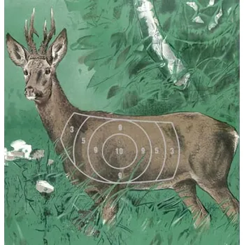 Terč na sportovní střelbu Vzduchovkový terč - srnec