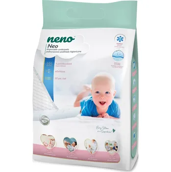 Přebalování NENO Podložky přebalovací jednorázové 60x90 cm, 10 ks