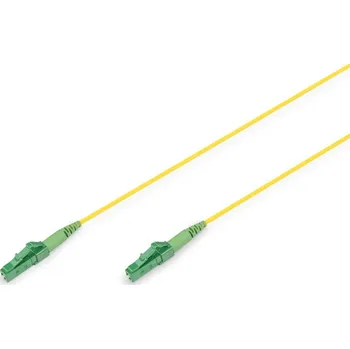 Síťový kabel DIGITUS Fiber Optic simplex patch kabel, Singlemode, LC/APC - LC/APC, OS2, 9/125µ, 3 m
