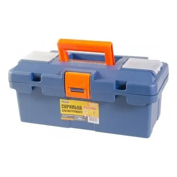 Box na nářadí s plastovými zámky, organizér 14" 345*170*150 mm MASTERTOOL 79-2614