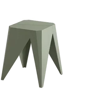 Sedací souprava POPPI, plastová stolička, stohovatelná, zelená