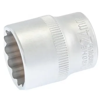 Hlavice nástrčná 12hranná MASTERTOOL 1/2" 24 mm L 40 mm CRV 78-0624