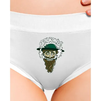 Souprava dámského spodního prádla Bastard Crackonoš dámské kalhotky White