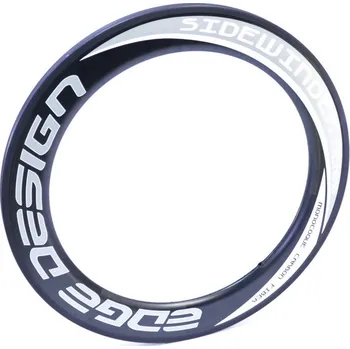 Ráfek na kolo Ráfek silniční celokarbonový-Edge Desingn 80mm , galuskový 24děr jen 1ks!!!