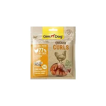 Pamlsek pro psa Gimdog Curls kuřecí 55g