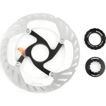 Brzda na kolo SHIMANO XT/ Ultegra RT-CL800 brzdový kotouč 160mm CenterLock + 2x matice