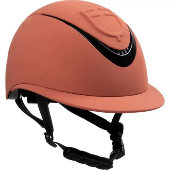 Jezdecká přilba EQUESTRO Helma jezdecká Meteor Equestro, redwood Obvod hlavy: 52-54 cm