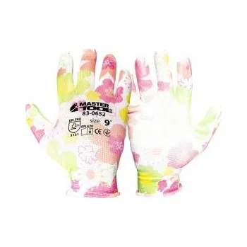 Pracovní rukavice Pracovní rukavice MASTERTOOL pletené bezešvé s PU povlakem Mallow 9" 83-0652