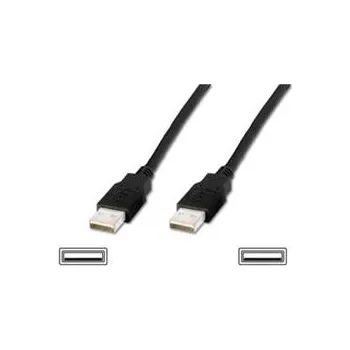 Datový kabel Digitus USB kabel A/samec na A/samec, černý, Měď, 5m