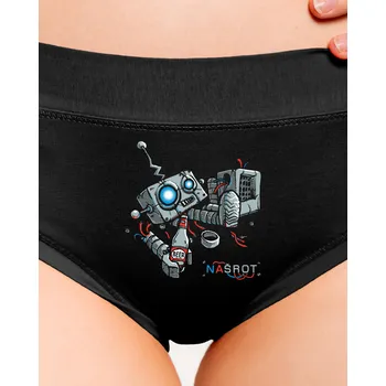 Souprava dámského spodního prádla Bastard Našrot dámské kalhotky Black