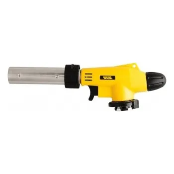 Horkovzdušná pistole Hořák plynový na plynové kartuše MASTERTOOL Orbit prodloužená tryska Ø 22 mm/1300°С zapalování piezoelektrické, rotation 360° 44