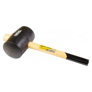Kladivo Kladivo pryžové MASTERTOOL 100 mm 1200 g dřevěná násada černá 02-0305