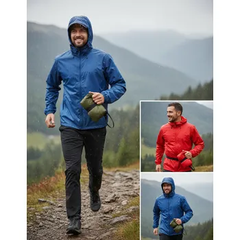 pracovní bunda COTTON Větrovka SARIA MAN, různé barvy Velikost M royal