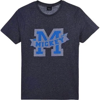Pánské tričko Mickey - tričko, antracitové M