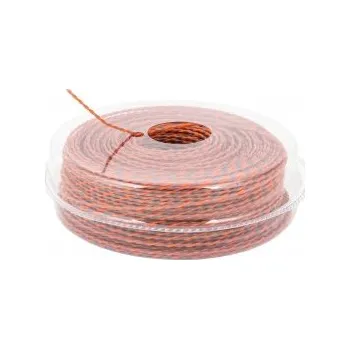 Žací struna pro křovinořez MASTERTOOL SPIRAL bezhlučný 2, 40 mm 90 m dvoubarevný 19-1612