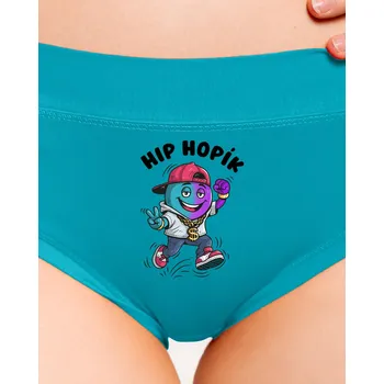 Souprava dámského spodního prádla Bastard Hip Hopík dámské kalhotky Turquoise