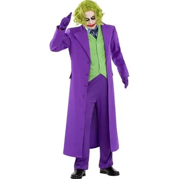 Karnevalový kostým Funiglobal - Kostým Joker plus size - Temný Rytíř - XXXL