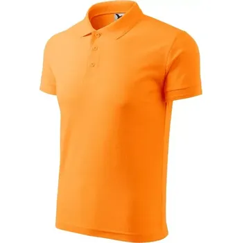 Pánská košile Pique Polo polokošile pánská tangerine orange XL