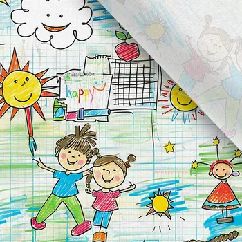 Úplet Takoy dětská kresba na dvoře