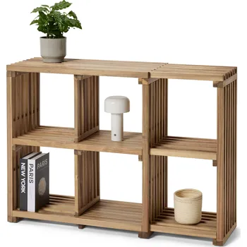 Konferenční stolek 701720 - Tchibo - Výsuvná odkládací skříňka »Fleksibel« - barva: hnědá