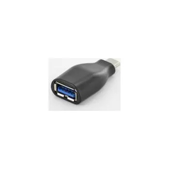 Video kabel Digitus USB 3.1 adaptér, typ C na A, M / F, Super-Speed, UL, bl