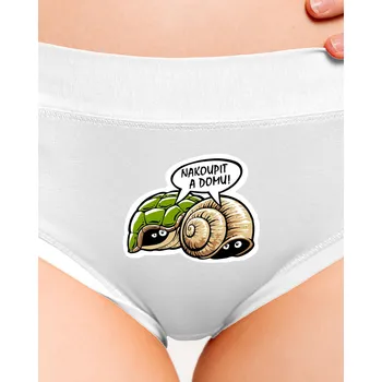 Souprava dámského spodního prádla Bastard Nakoupit a domů dámské kalhotky White