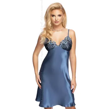 Dámská erotická košilka Dámská košilka Elodie Azure chemise - Irall M