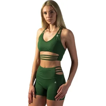 Dámské kraťasy Dámské kraťásky GOLDBEE SHORTS BI M Zelená, Bílá