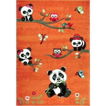 Koberec Vopi Dětský koberec Jasper Kids 21041-20 oranžová (Varianta: 160 x 230 cm)