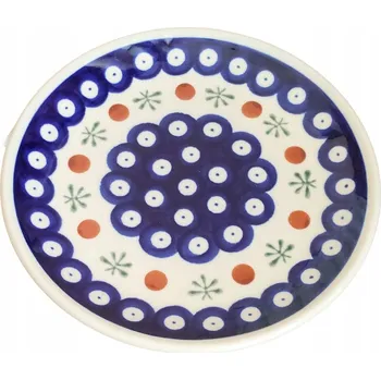 Talíř Dezertní talíř Ceramika Bolesławiec DEKOR 42, 16 cm